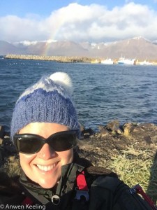 Attempting to blend in with the locals... I bought a beanie!